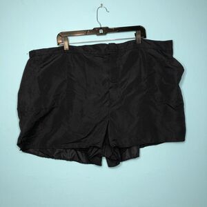 Swimsuits For All Swim Shorts Womens 26 Black Beach Cruise Lined Plus Size Pool